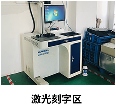 激光刻字區